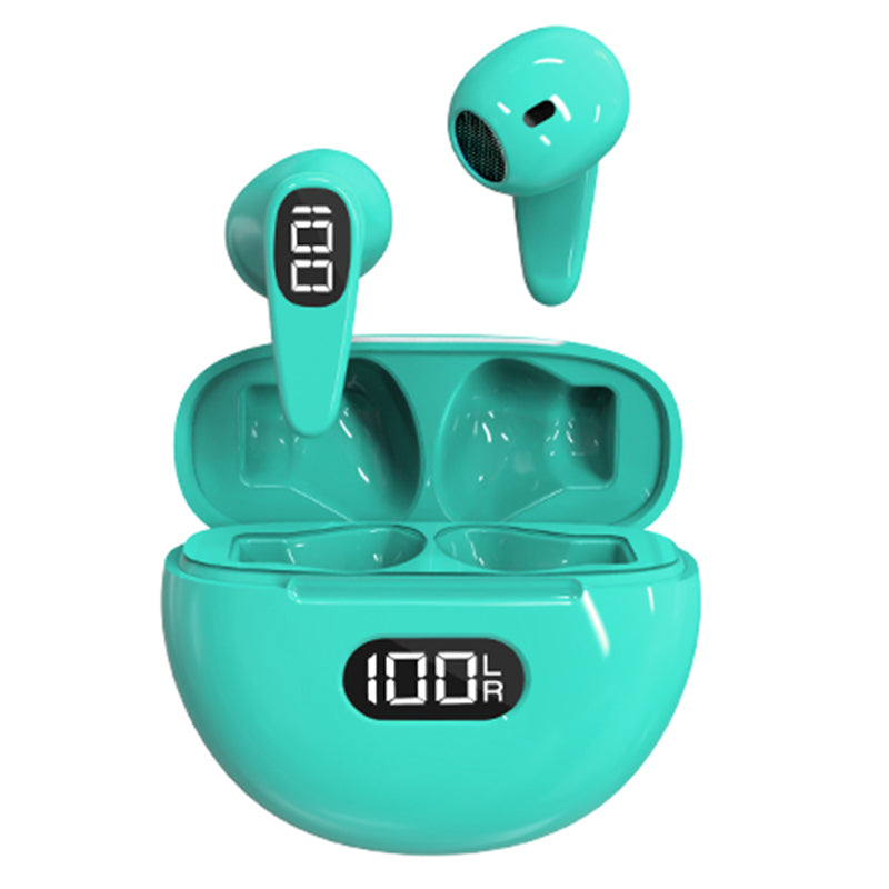 D8 TWS Bluetooth 5.3 Earphone Touch Control True Wireless Sports Earbuds with LED Power Display (CE Certified)