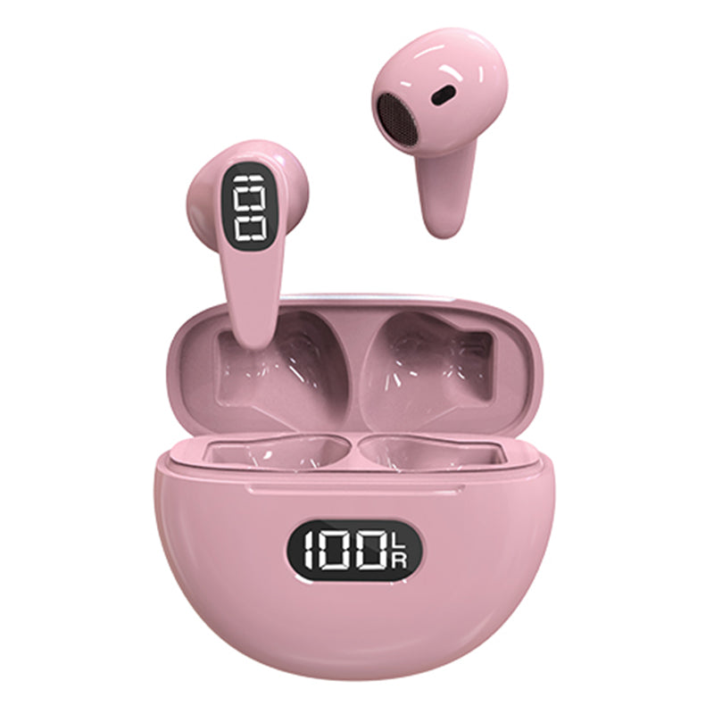 D8 TWS Bluetooth 5.3 Earphone Touch Control True Wireless Sports Earbuds with LED Power Display (CE Certified)