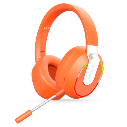 L850 Over-ear Wireless Bluetooth 5.1 Headset RGB Light E-sports Gaming Headphone Support TF Card