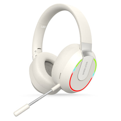 L850 Over-ear Wireless Bluetooth 5.1 Headset RGB Light E-sports Gaming Headphone Support TF Card