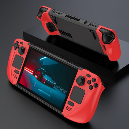 For Steam Deck Frosted PC Protective Case Detachable Game Console Anti-drop Shell