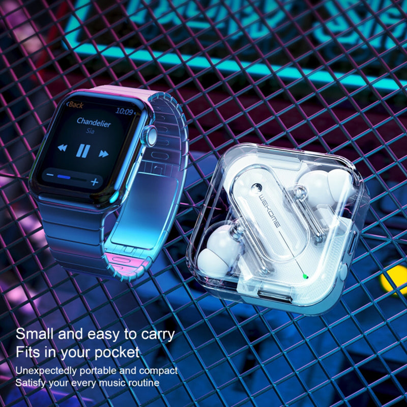 WEKOME V51 Vanguard Series Transparent Wireless Bluetooth Headset In-ear TWS Headphones