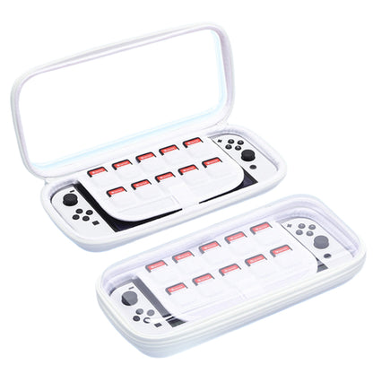 For Nintendo Switch / Switch OLED Game Console Ultralight Shockproof PC+EVA Protective Cover Clear Protective Case