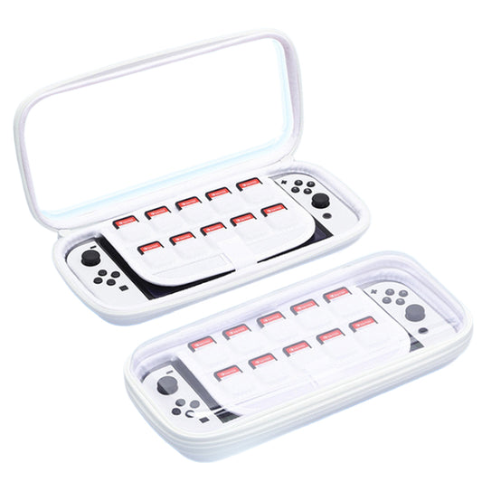 For Nintendo Switch / Switch OLED Game Console Ultralight Shockproof PC+EVA Protective Cover Clear Protective Case