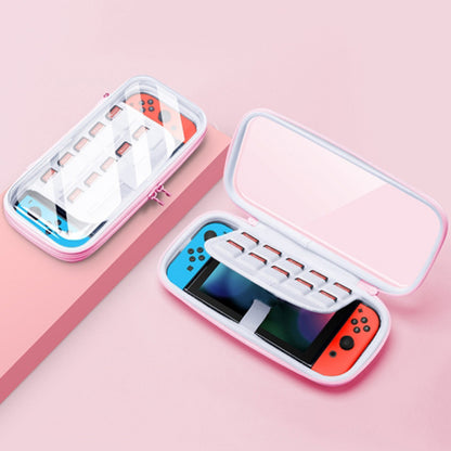 For Nintendo Switch / Switch OLED Game Console Ultralight Shockproof PC+EVA Protective Cover Clear Protective Case