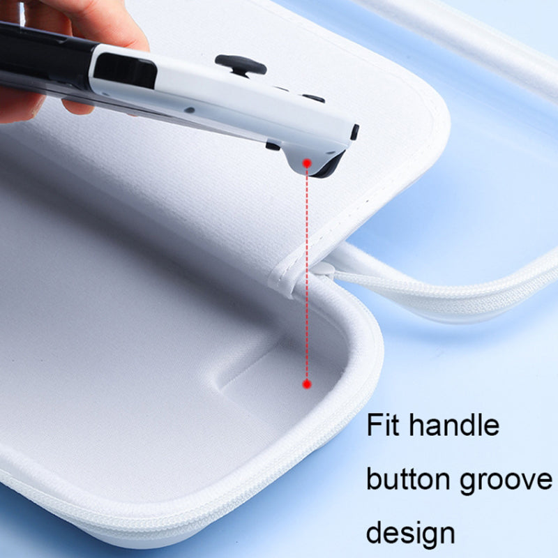 For Nintendo Switch / Switch OLED Game Console Ultralight Shockproof PC+EVA Protective Cover Clear Protective Case