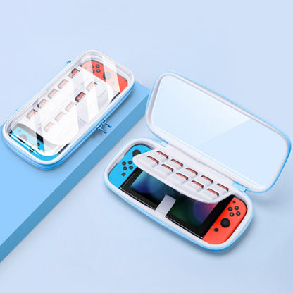 For Nintendo Switch / Switch OLED Game Console Ultralight Shockproof PC+EVA Protective Cover Clear Protective Case