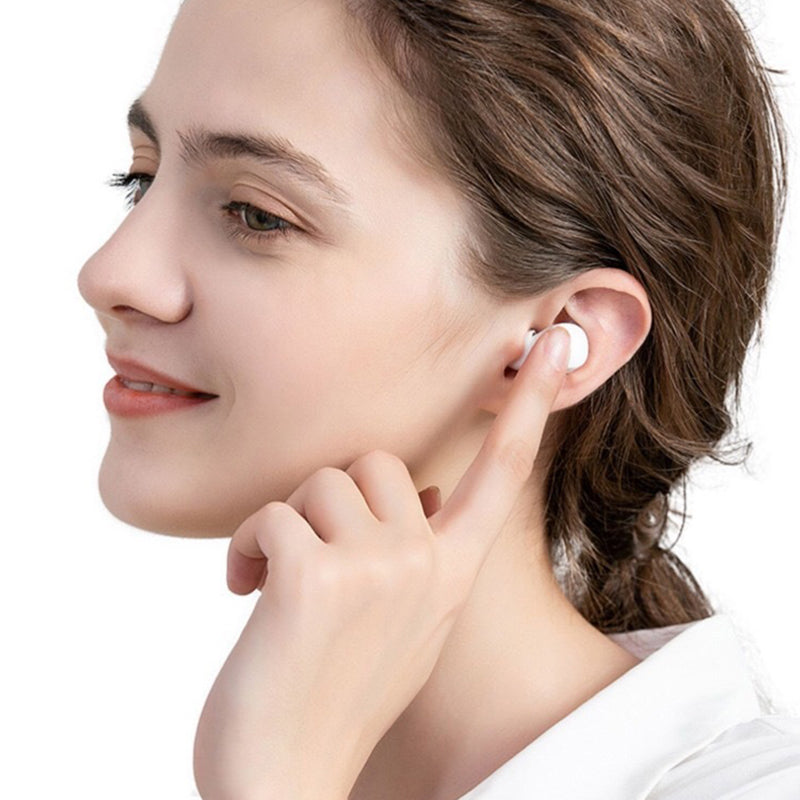 In-Ear Headset Wireless Bluetooth Earphone TWS Touch Control Gaming Headphone with Charging Case
