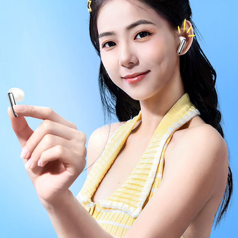 REMAX CozyBuds W13 ANC+ENC Dual Noise-Cancelling Music Headphones Wireless Headset with 250mAh Charging Case