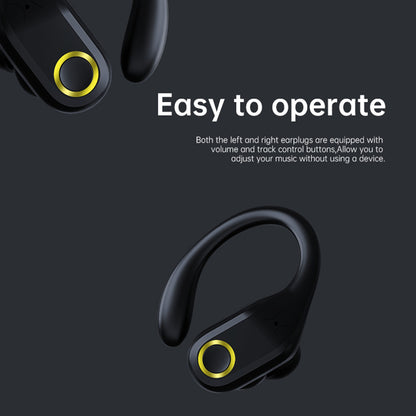J10 Wireless Bluetooth Headset IPX5 Waterproof Headphones TWS ENC Earbuds with Ear Caps