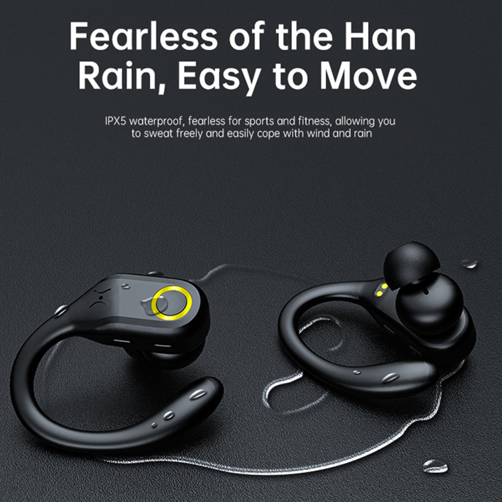 J10 Wireless Bluetooth Headset IPX5 Waterproof Headphones ANC+ENC Dual Noise Cancelling TWS Earbuds