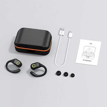 J10 Wireless Bluetooth Headset IPX5 Waterproof Headphones ANC+ENC Dual Noise Cancelling TWS Earbuds