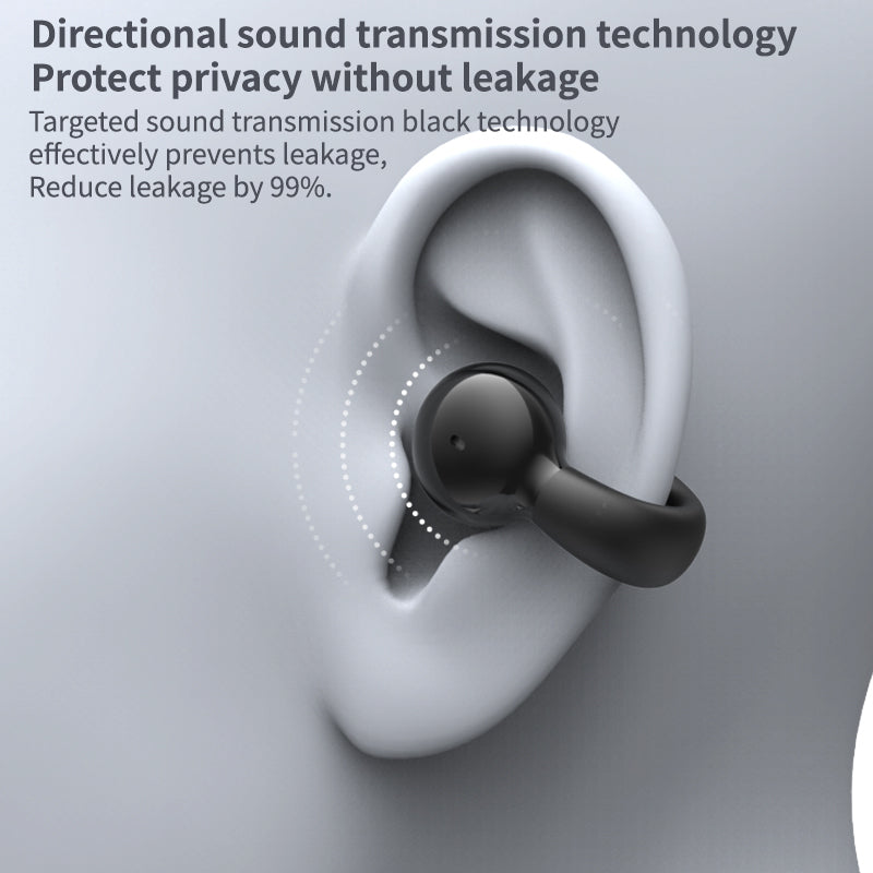 YX03 Open Ear Headphone Bluetooth 5.3 Wireless Bluetooth Headset Waterproof Sport Running Clip-on Earphone