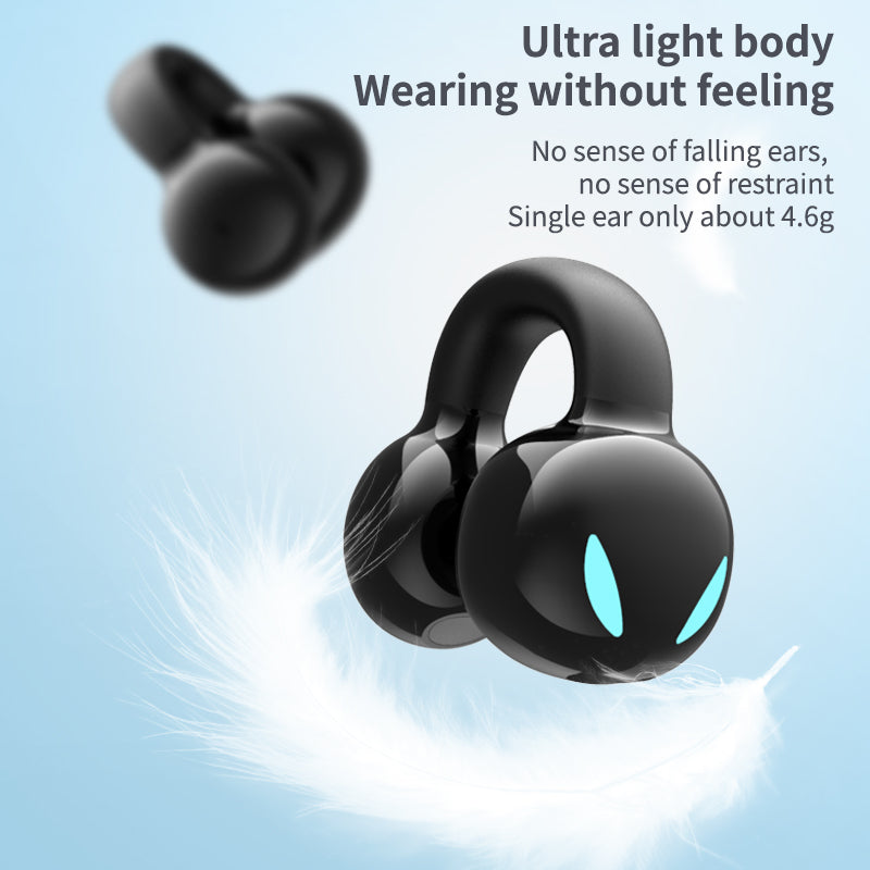 YX03 Open Ear Headphone Bluetooth 5.3 Wireless Bluetooth Headset Waterproof Sport Running Clip-on Earphone