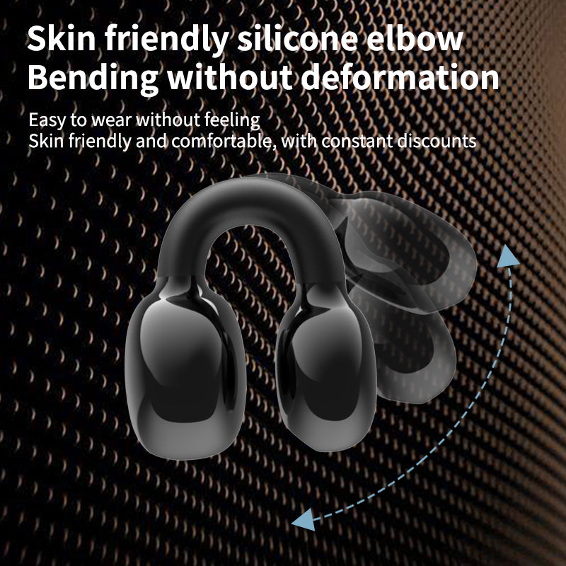 YX03 Open Ear Headphone Bluetooth 5.3 Wireless Bluetooth Headset Waterproof Sport Running Clip-on Earphone