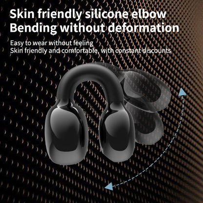 YX03 Open Ear Headphone Bluetooth 5.3 Wireless Bluetooth Headset Waterproof Sport Running Clip-on Earphone