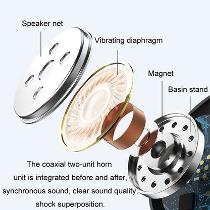 KUQIBAO Helmet Bluetooth Headset Motorcycle Intercom Waterproof Headphone (with Soft Microphone)