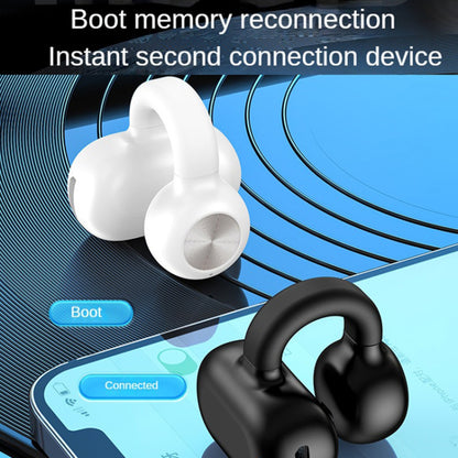 Z28 Bluetooth 5.3 Clip-on Single Ear Headphone Noise Canceling Wireless EarPhone
