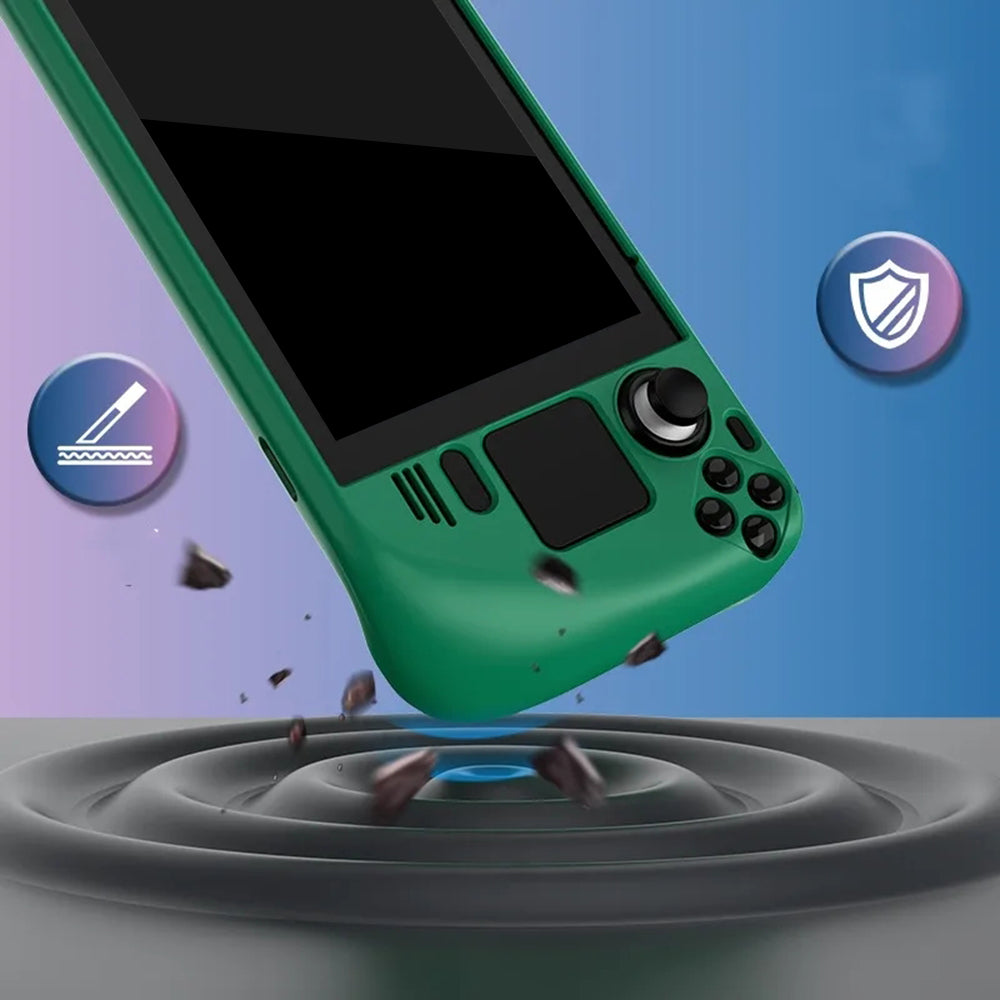 Hard PC Protective Case for Steam Deck Game Console Handheld Shockproof Cover with Stand
