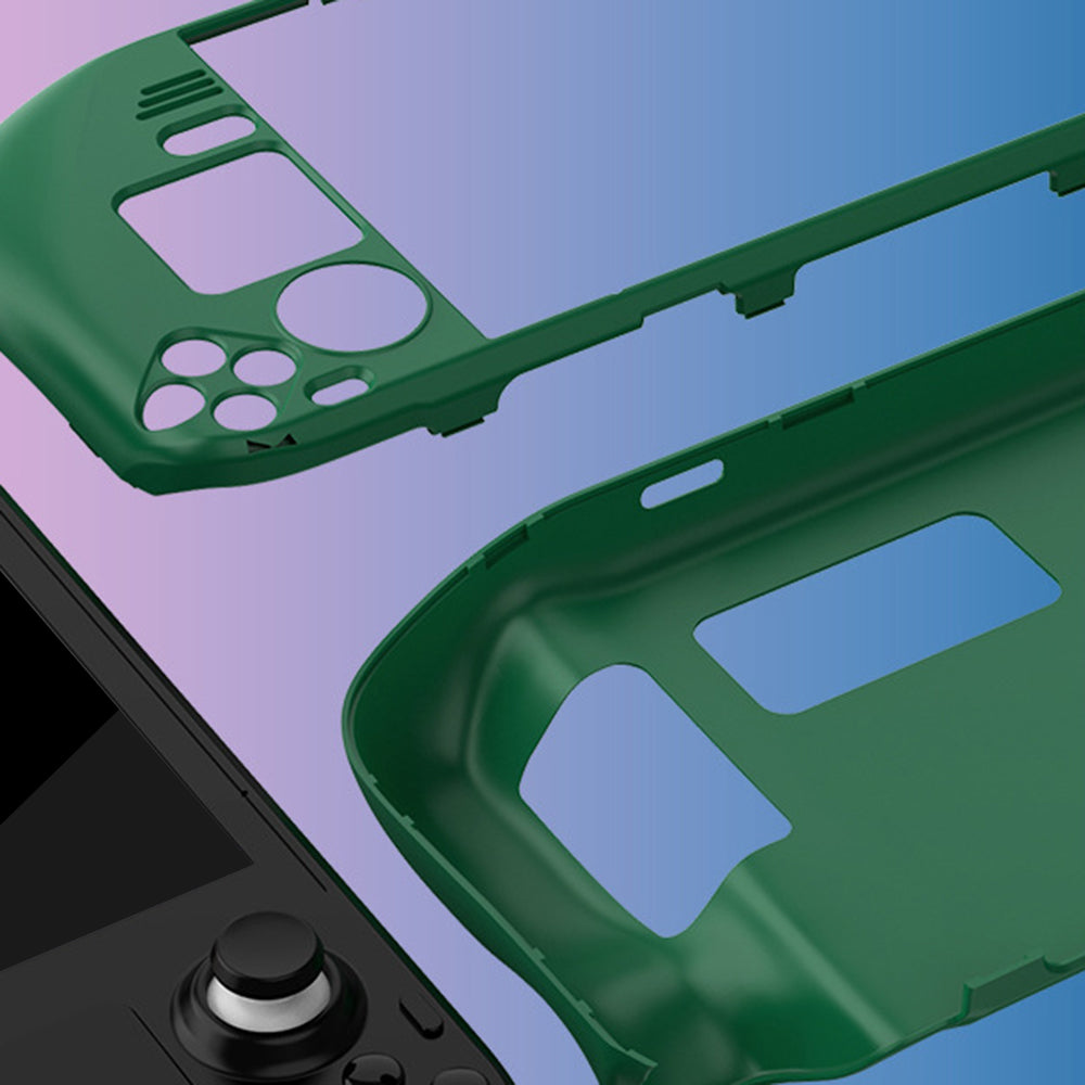 Hard PC Protective Case for Steam Deck Game Console Handheld Shockproof Cover with Stand