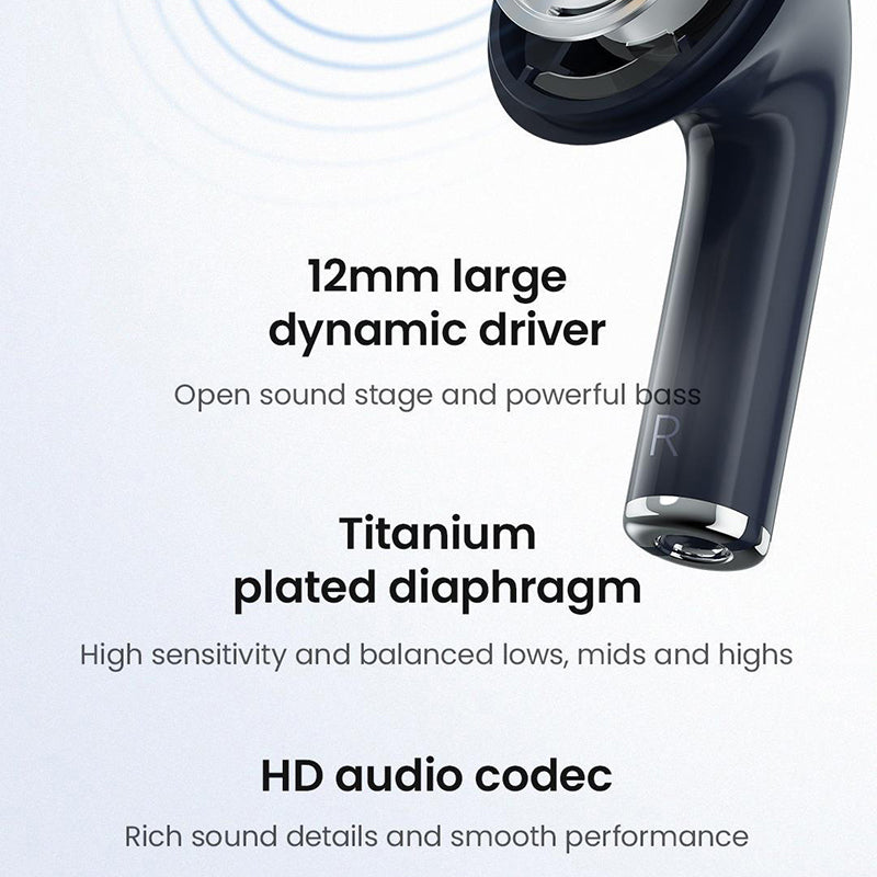 HAYLOU X1 2023 Semi-in-ear Bluetooth Earphones Low Latency IPX4 Waterproof Wireless Headphone