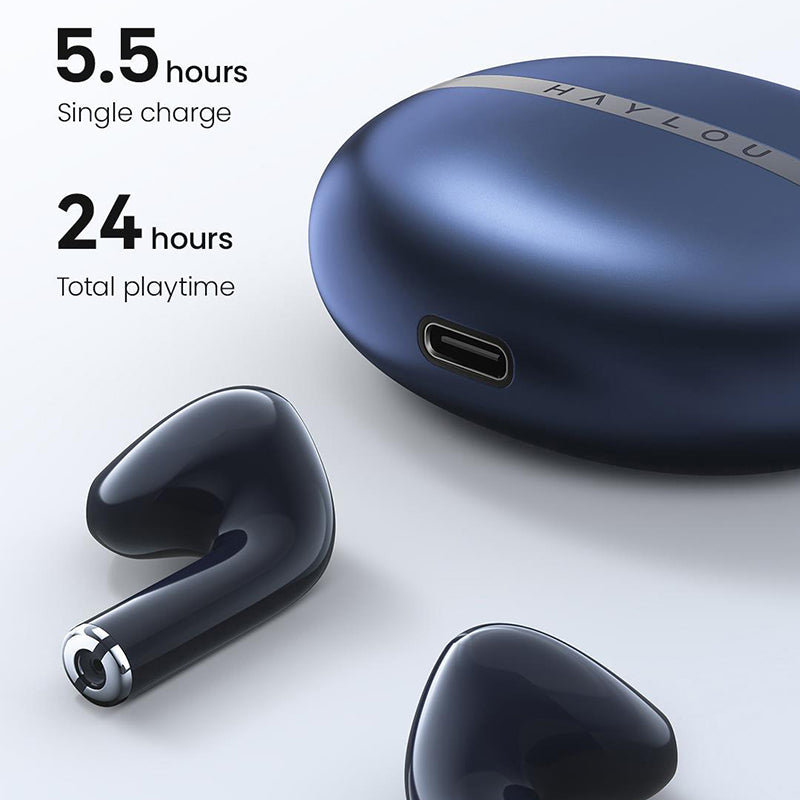 HAYLOU X1 2023 Semi-in-ear Bluetooth Earphones Low Latency IPX4 Waterproof Wireless Headphone