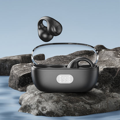 XUNDD X18 TWS Clip-on Headphones V5.3 Bluetooth Air Conduction Open Ear Earphones Wireless Sports Earhook Headset