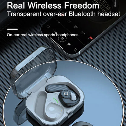 K23 Open Ear Headphone Wireless Air Bone Conduction Earphones TWS Bluetooth 5.3 Ear Clip Earbuds
