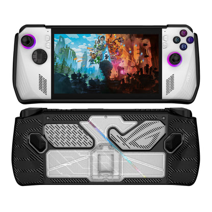 TPU+PC Case for Asus ROG ALLY Game Console Anti-drop Protective Cover with PC Kickstand