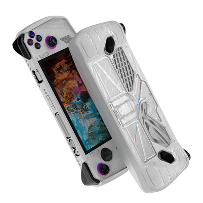 TPU+PC Case for Asus ROG ALLY Game Console Anti-drop Protective Cover with PC Kickstand