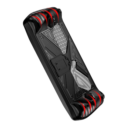 For Asus ROG ALLY Game Console Soft TPU Case Anti-drop Protective Cover with PC Kickstand