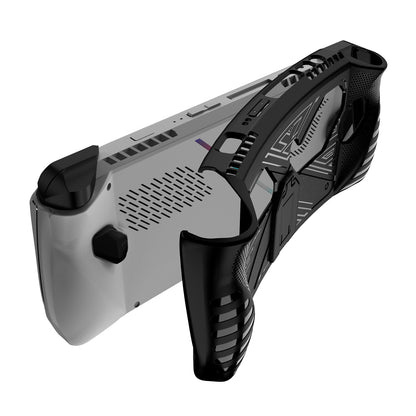 For Asus ROG ALLY Game Console Soft TPU Case Anti-drop Protective Cover with PC Kickstand