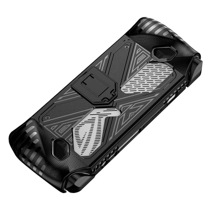 For Asus ROG ALLY Game Console Soft TPU Case Anti-drop Protective Cover with PC Kickstand