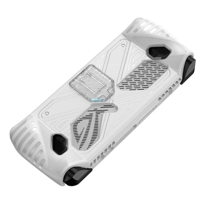 For Asus ROG ALLY Game Console Soft TPU Case Anti-drop Protective Cover with PC Kickstand
