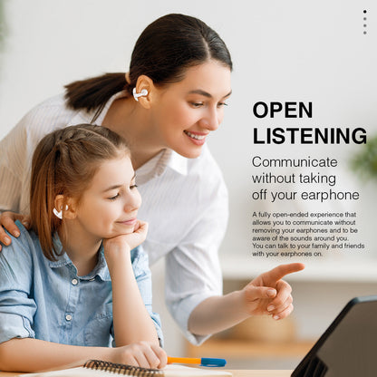 HILEO Hi80 OWS Ear Clip Bluetooth Earphones Stereo Sound ENC Noise Reduction Headphones