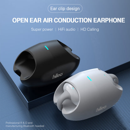 HILEO Hi80 OWS Ear Clip Bluetooth Earphones Stereo Sound ENC Noise Reduction Headphones