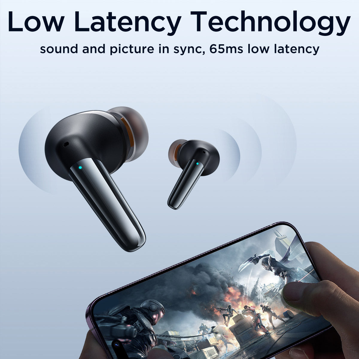 JOYROOM JR-BB1 In-Ear Bluetooth Headphones Subwoofer Wireless Headset IPX4 Waterproof Earbuds