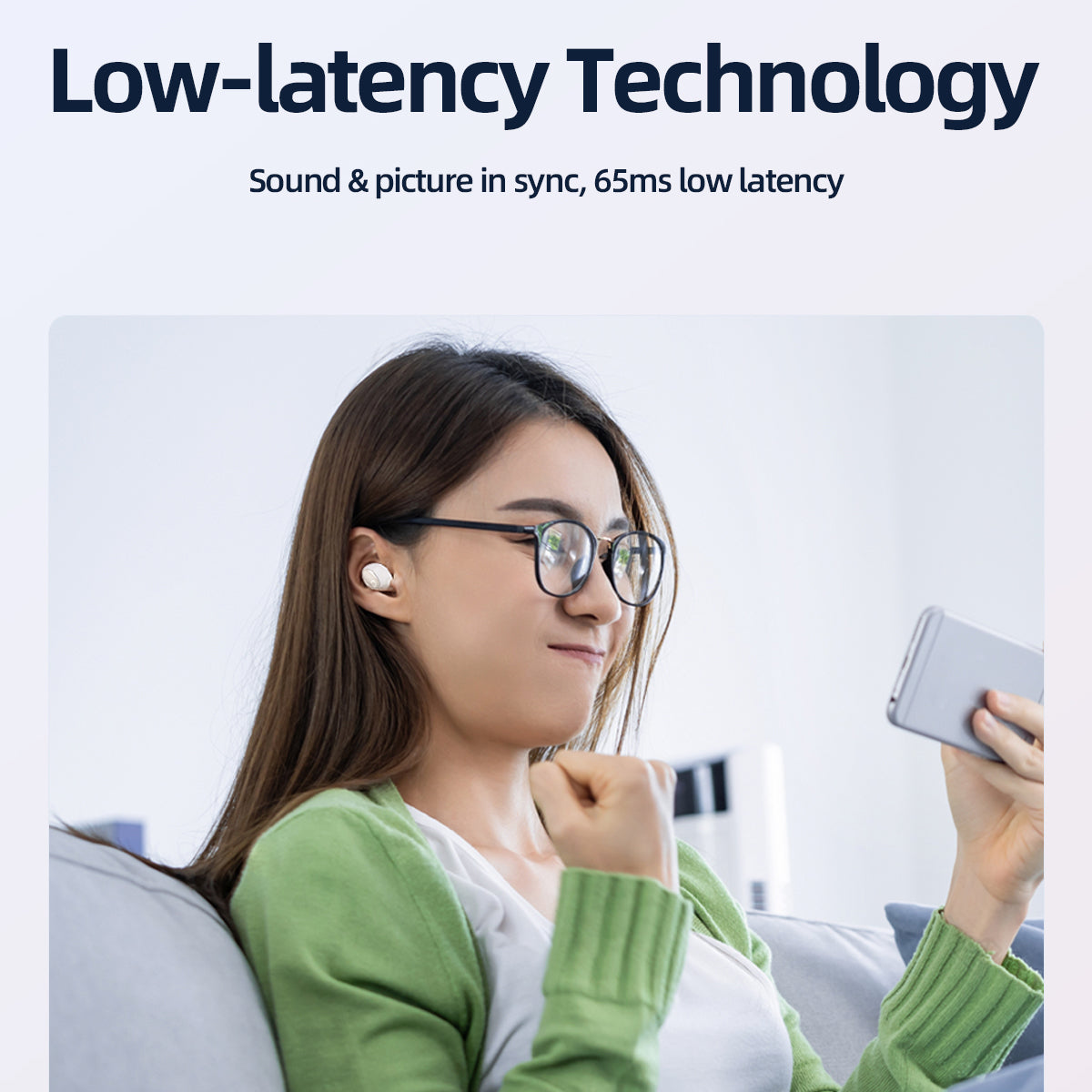 JOYROOM Jdots Series JR-DB2 True Wireless Earphones Low-latency Bluetooth Headphones with Digital Display