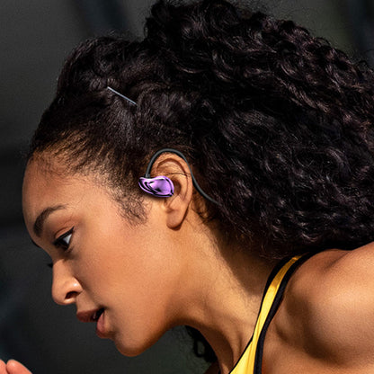 A60 Open Ear Air Conduction Headphones Bluetooth 5.3 Wireless Neckband Earphones with Mic