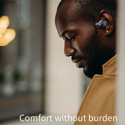 A60 Open Ear Air Conduction Headphones Bluetooth 5.3 Wireless Neckband Earphones with Mic