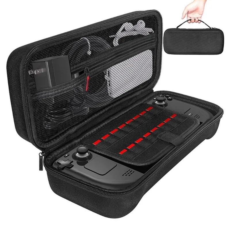 For Steam Deck Game Console Portable Storage Bag Anti-scratch EVA Carrying Case