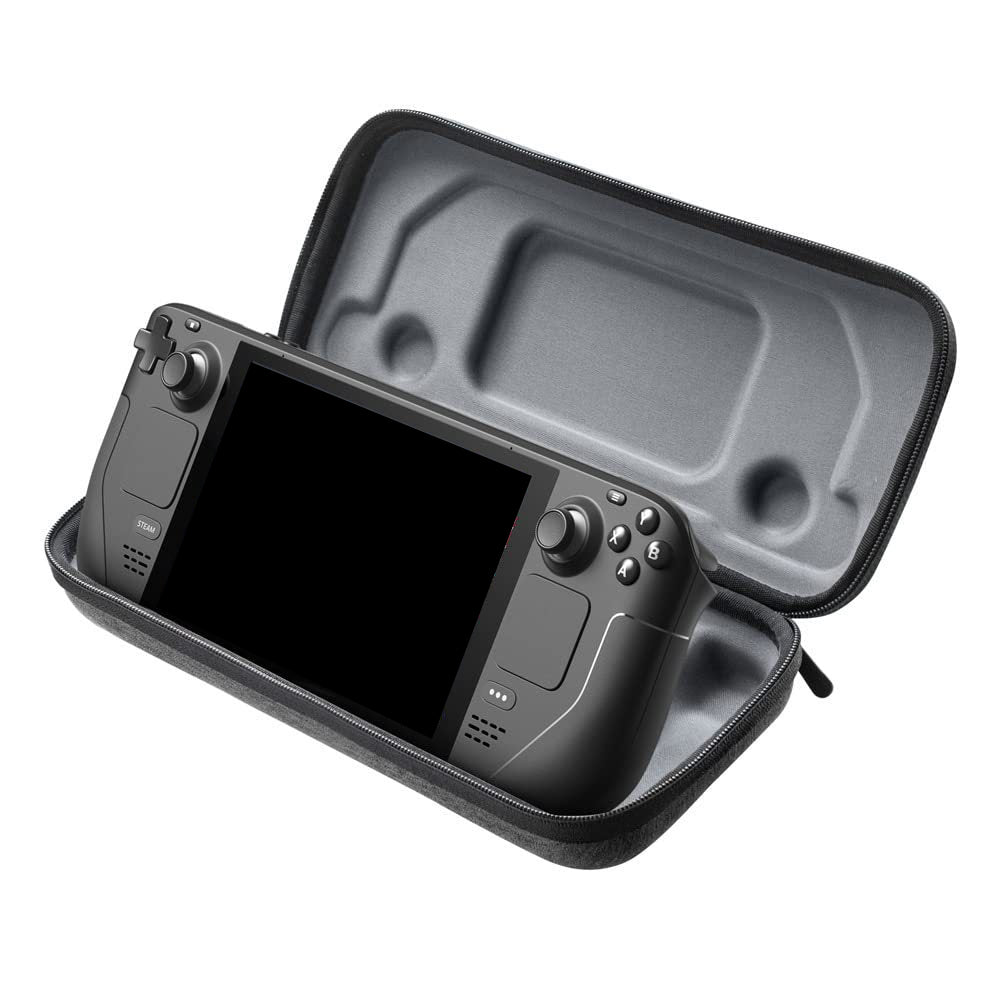 Carrying Case for Steam Deck , Shockproof Hard EVA Nylon Console Games Accessories Storage Box