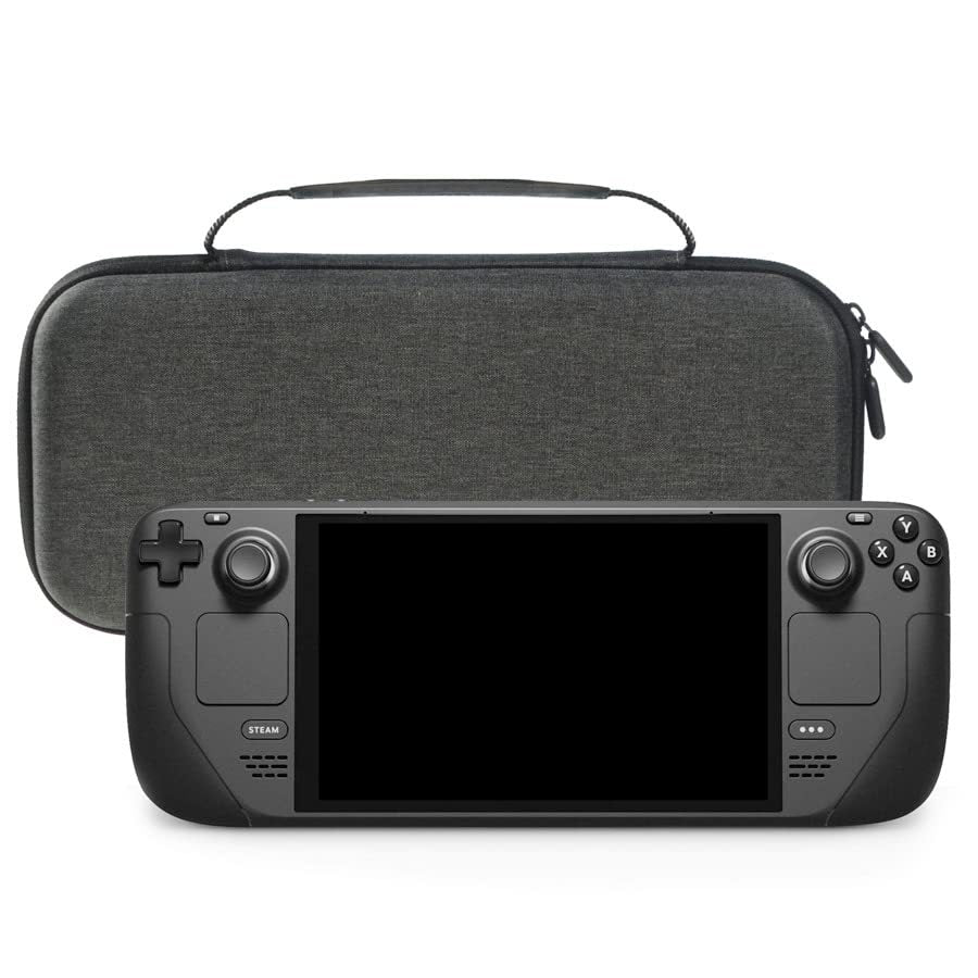 Carrying Case for Steam Deck , Shockproof Hard EVA Nylon Console Games Accessories Storage Box