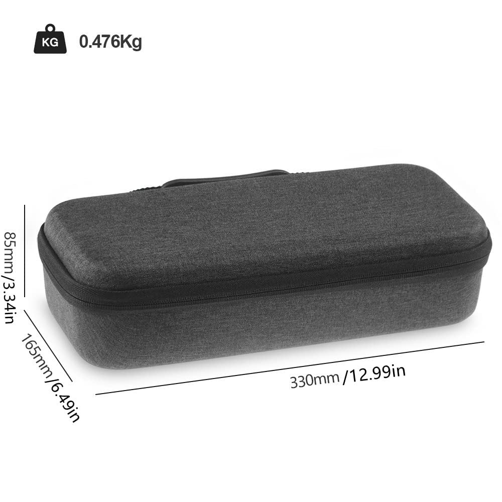 Carrying Case for Steam Deck , Shockproof Hard EVA Nylon Console Games Accessories Storage Box