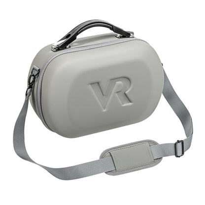 DEVASO For PlayStation VR2 PU Leather Storage Bag VR Glasses Shockproof Tote Crossbody Bag