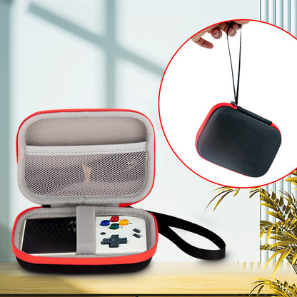Storage Bag for Miyoo Mini Plus / RG35XX / RG353VS Game Controller , Portable Hard EVA Pouch Gamepad Carrying Case