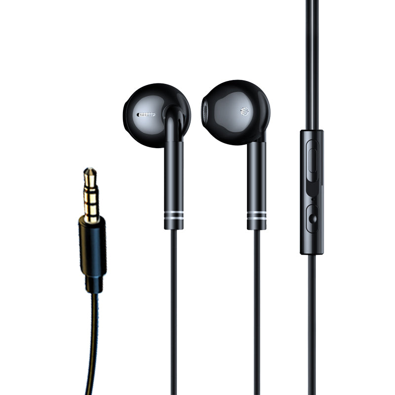 XUNDD XDHE-016 3.5mm Wired Headset Wire Control Stereo Music Calling Mobile Phone Earphone