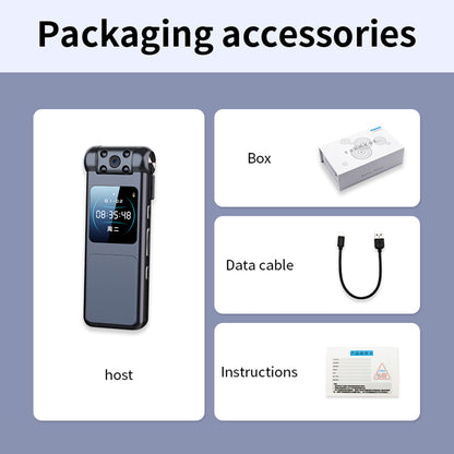 V18 64GB 1080P HD Noise Reduction Video Recorder Cam Night Version Motion Detection Recording Camera