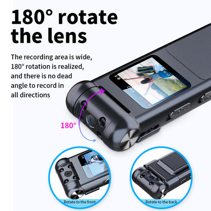 V18 64GB 1080P HD Noise Reduction Video Recorder Cam Night Version Motion Detection Recording Camera