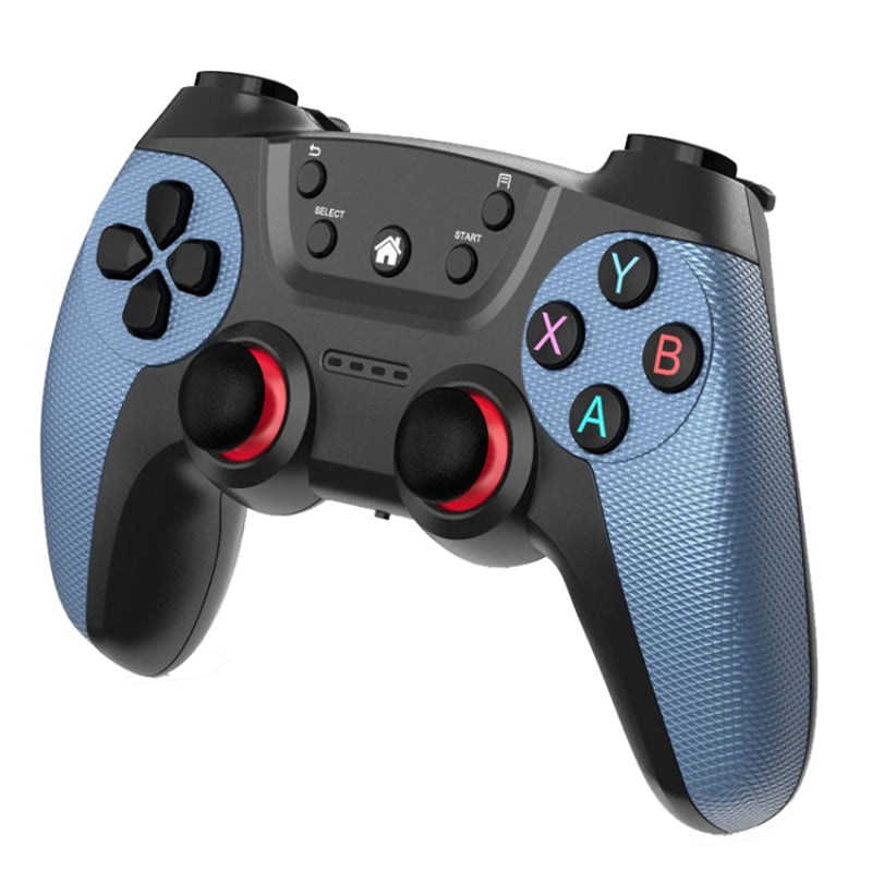 KM-029 2.4G Wireless Controllers 1 to 2 USB Receiver with 2 Gamepad Compatible with PC / Linux / Android / TV Box